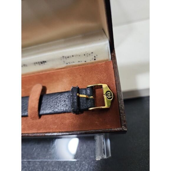 Vintage Gucci 2000L 18K plated Gold Enamel Stack Watch - Picture 8 of 11